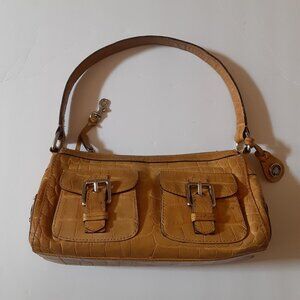 Dooney & Bourke Animal-Textured Leather Zip Hobo Bag with Dust Bag
